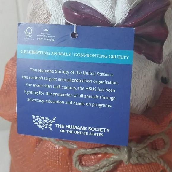 Humane Society US French Bulldog Trick or Treat Bag Halloween Fall Decoration - Picture 6 of 12